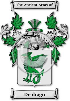 De drago Family Crest Download (JPG) Legacy Series - 600 DPI