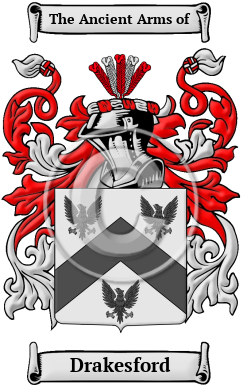 Drakesford Family Crest/Coat of Arms