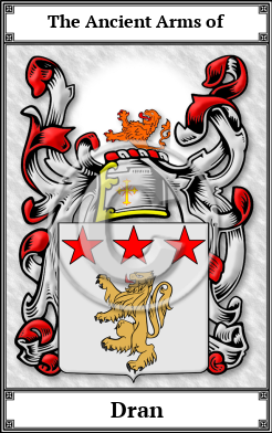 Dran Family Crest Download (JPG)  Book Plated - 150 DPI