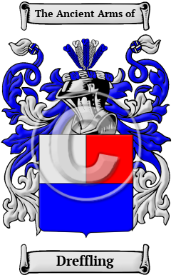 Dreffling Family Crest/Coat of Arms