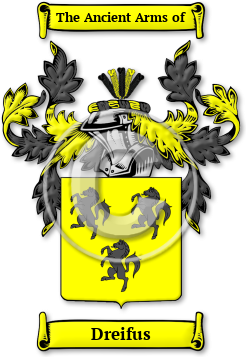 Dreifus Family Crest Download (jpg) Legacy Series - 150 DPI