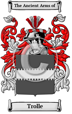 Trolle Family Crest/Coat of Arms
