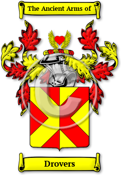 Drovers Family Crest Download (jpg) Legacy Series - 150 DPI