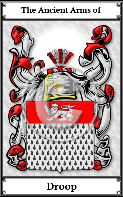 Droop Family Crest Download (JPG)  Book Plated - 150 DPI