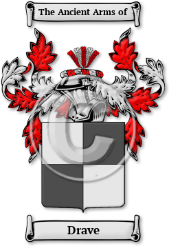 Drave Family Crest Download (jpg) Legacy Series - 150 DPI