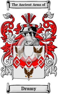 Drumy Family Crest/Coat of Arms