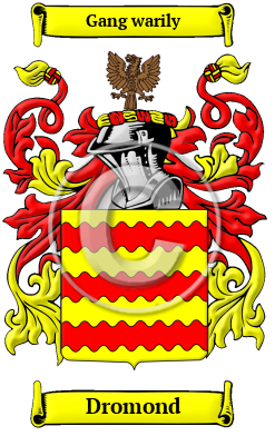 Dromond Family Crest Download (JPG) Heritage Series - 600 DPI