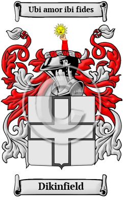 Dikinfield Family Crest/Coat of Arms