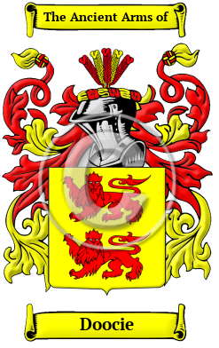 Doocie Family Crest/Coat of Arms