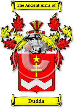 Dudda Family Crest Download (jpg) Legacy Series - 150 DPI