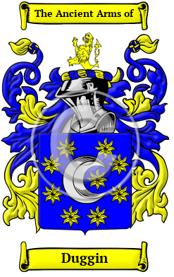 Duggin Family Crest/Coat of Arms