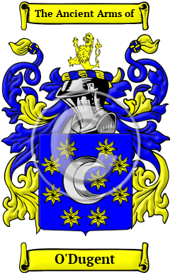 O'Dugent Family Crest/Coat of Arms