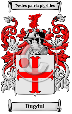 Dugdul Family Crest/Coat of Arms