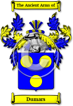 Dumars Family Crest Download (jpg) Legacy Series - 150 DPI