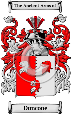Duncone Family Crest/Coat of Arms