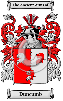 Duncumb Family Crest/Coat of Arms