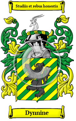 Dynnine Family Crest/Coat of Arms