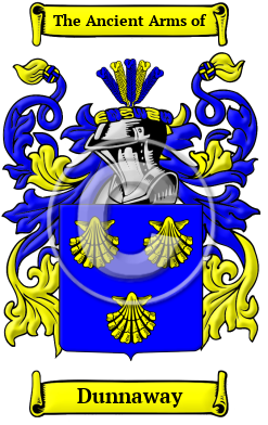 Dunnaway Family Crest/Coat of Arms