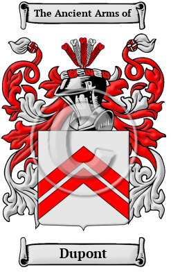 Dupont Family Crest/Coat of Arms