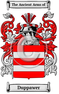 Duppawer Family Crest/Coat of Arms
