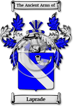 Laprade Family Crest Download (JPG) Legacy Series - 600 DPI
