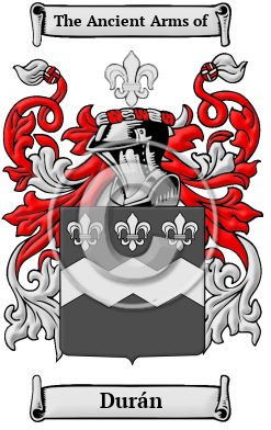 Durán Family Crest/Coat of Arms