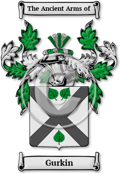Gurkin Family Crest Download (jpg) Legacy Series - 150 DPI