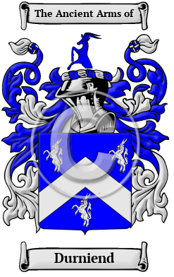 Durniend Family Crest/Coat of Arms