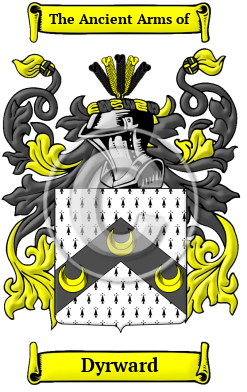 Dyrward Family Crest/Coat of Arms