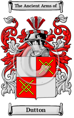 Dutton Family Crest/Coat of Arms
