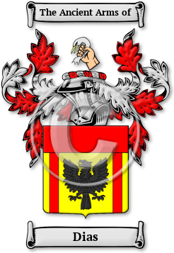 Dias Family Crest Download (JPG) Legacy Series - 600 DPI