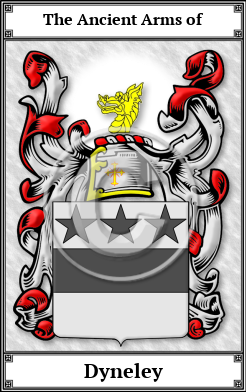 Dyneley Family Crest Download (JPG)  Book Plated - 150 DPI