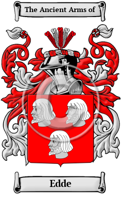 Edde Family Crest/Coat of Arms