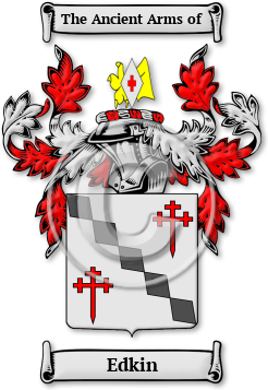 Edkin Family Crest Download (JPG) Legacy Series - 600 DPI