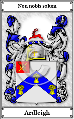 Ardleigh Family Crest Download (JPG)  Book Plated - 150 DPI