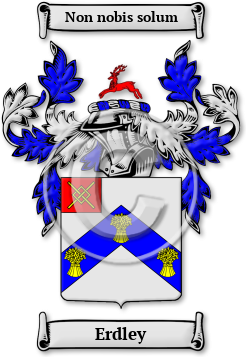 Erdley Family Crest Download (JPG) Legacy Series - 600 DPI