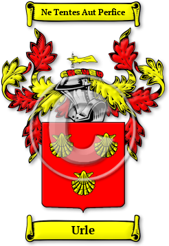 Urle Family Crest Download (JPG) Legacy Series - 600 DPI