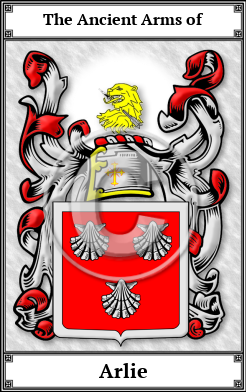 Arlie Family Crest Download (JPG) Book Plated - 600 DPI