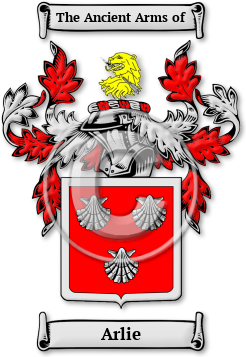 Arlie Family Crest Download (JPG) Legacy Series - 600 DPI