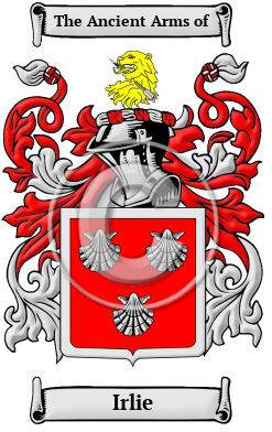 Irlie Family Crest/Coat of Arms