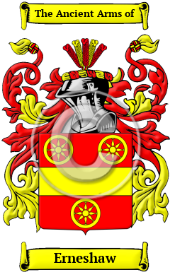 Erneshaw Family Crest/Coat of Arms