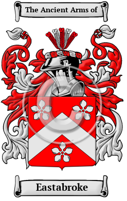 Eastabroke Family Crest/Coat of Arms