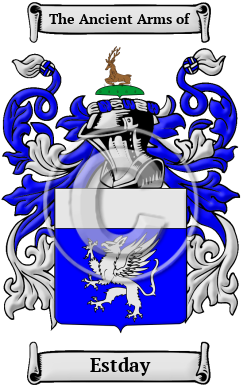 Estday Family Crest/Coat of Arms