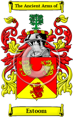 Estoom Family Crest/Coat of Arms