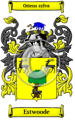 Estwoode Family Crest/Coat of Arms