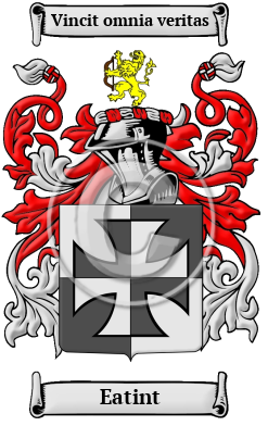 Eatint Family Crest/Coat of Arms