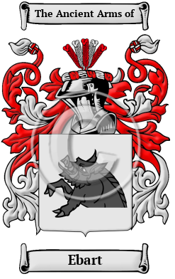 Ebart Family Crest Download (JPG) Heritage Series - 600 DPI