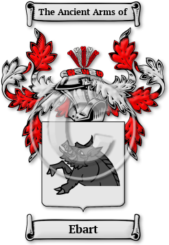 Ebart Family Crest Download (jpg) Legacy Series - 150 DPI