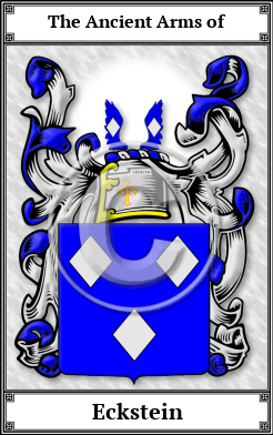 Eckstein Family Crest Download (JPG) Book Plated - 600 DPI