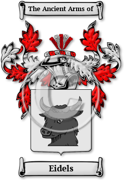 Eidels Family Crest Download (JPG) Legacy Series - 600 DPI